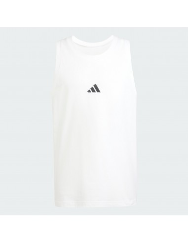 Top Adidas-M SL TANK-JE8984 BLANCO-HOMBRE