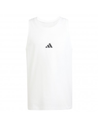 Top Adidas-M SL TANK-JE8984 BLANCO-HOMBRE