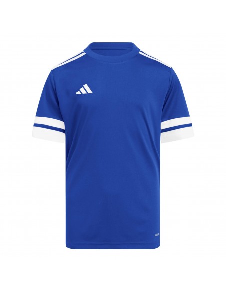Camiseta de equipos Adidas-SQUA25 JSY Y-JJ0054 AZUL-UNISEX JUNIOR