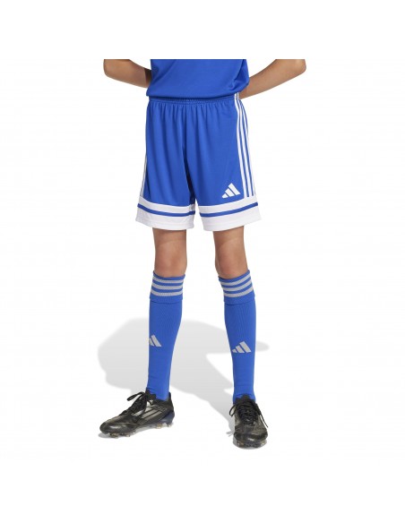 Pantalones de equipos Adidas-SQUA25 SHO Y-JJ2419 AZUL-UNISEX JUNIOR