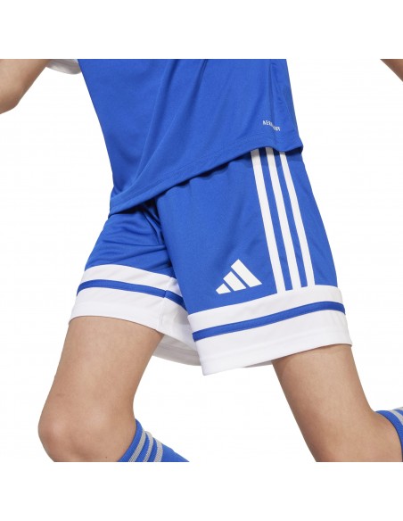 Pantalones de equipos Adidas-SQUA25 SHO Y-JJ2419 AZUL-UNISEX JUNIOR