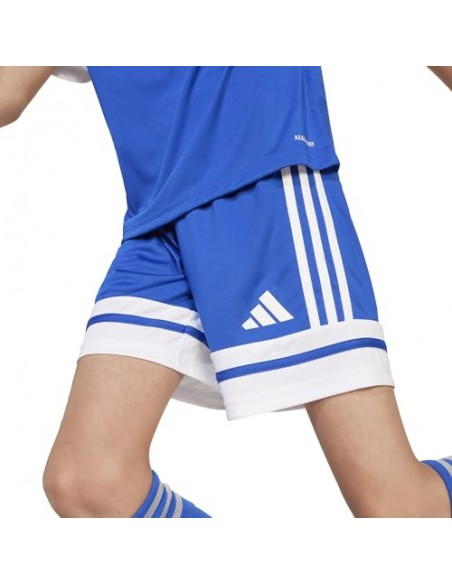 Pantalones de equipos Adidas-SQUA25 SHO Y-JJ2419 AZUL-UNISEX JUNIOR