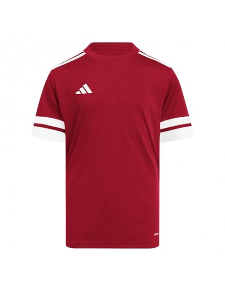 Camiseta de equipos Adidas-SQUA25 JSY Y-JJ0051 ROJO-UNISEX JUNIOR