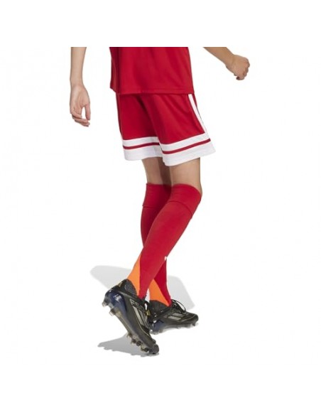 Pantalones de equipos Adidas-SQUA25 SHO Y-JJ2416 ROJO-UNISEX JUNIOR