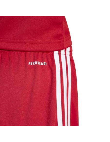 Pantalones de equipos Adidas-SQUA25 SHO Y-JJ2416 ROJO-UNISEX JUNIOR