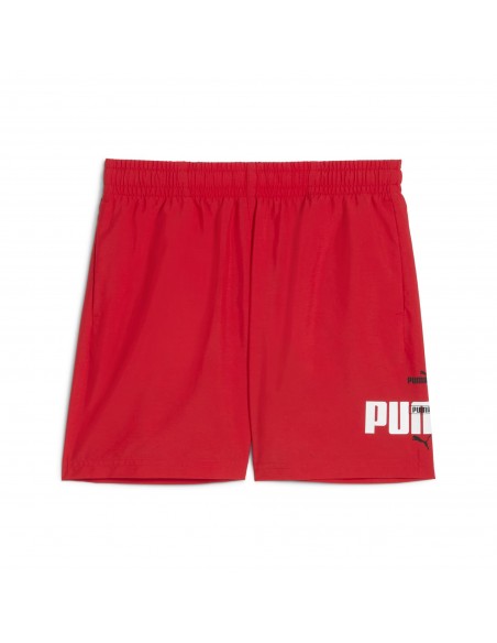 Shorts Puma-ESS LOGO LAB Summer Woven Shorts B-685796-11-ROJO UNISEX JUNIOR