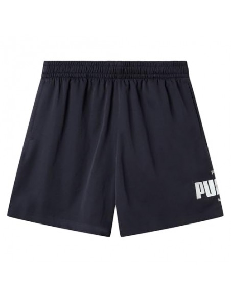 Shorts Puma-ESS LOGO LAB Summer Woven Shorts B-685796-16-AZUL MARINO UNISEX JUNIOR
