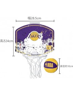 WILSON NBA TEAM MINI HOOP LAKERS 2