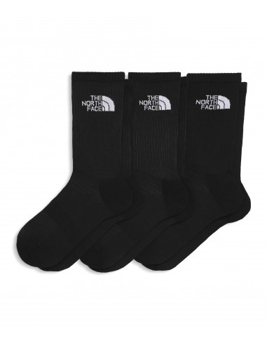 CALCETÍN MLSPRT SOCK CSH CREW 3P TNF BLACK