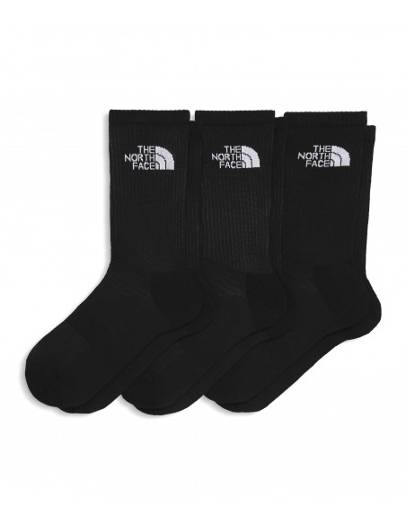 CALCETÍN MLSPRT SOCK CSH CREW 3P TNF BLACK