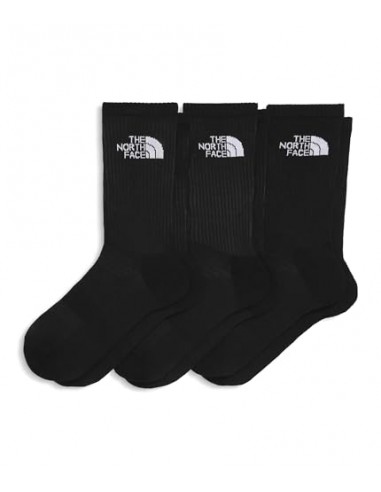CALCETÍN MLSPRT SOCK CSH CREW 3P TNF BLACK