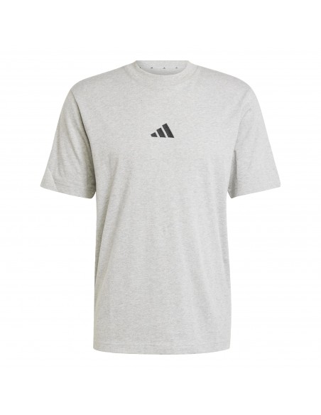 Camiseta manga corta Adidas-M SL SJ T-JF1091 GRIS-HOMBRE
