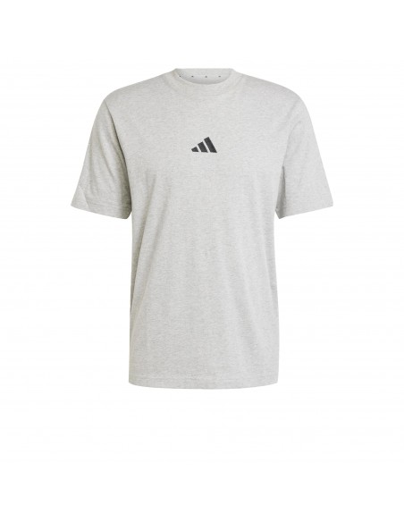 Camiseta manga corta Adidas-M SL SJ T-JF1091 GRIS-HOMBRE