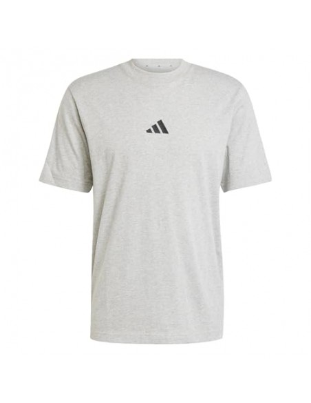 Camiseta manga corta Adidas-M SL SJ T-JF1091 GRIS-HOMBRE