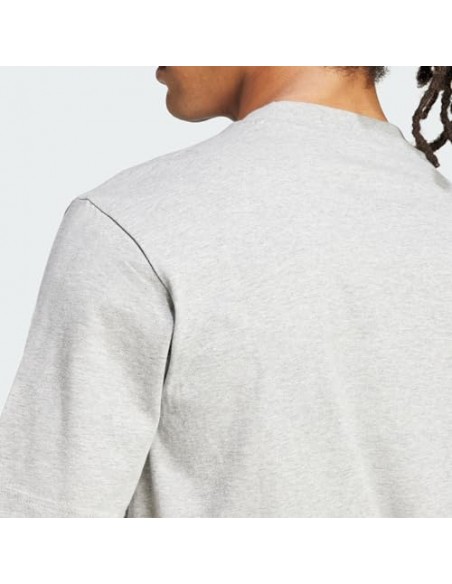 Camiseta manga corta Adidas-M SL SJ T-JF1091 GRIS-HOMBRE