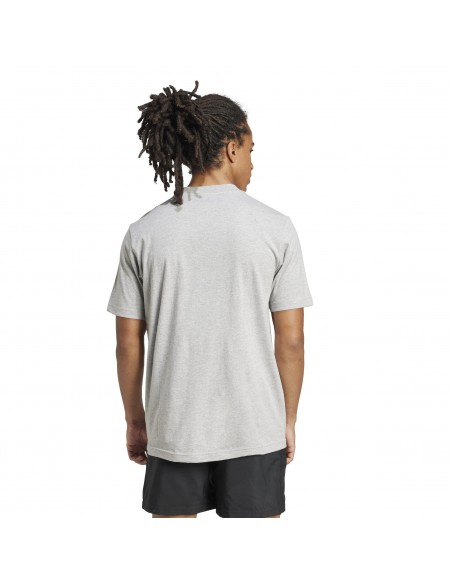 Camiseta manga corta Adidas-M SL SJ T-JF1091 GRIS-HOMBRE