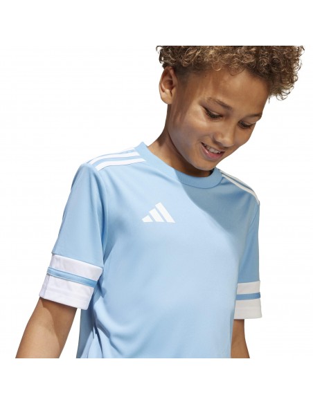 Camiseta de equipos Adidas-SQUA25 JSY Y-JJ0050 GRIS-UNISEX JUNIOR