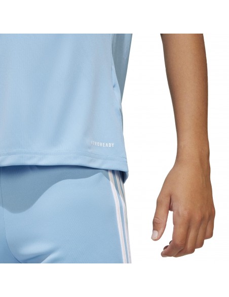 Camiseta de equipos Adidas-SQUA25 JSY Y-JJ0050 GRIS-UNISEX JUNIOR