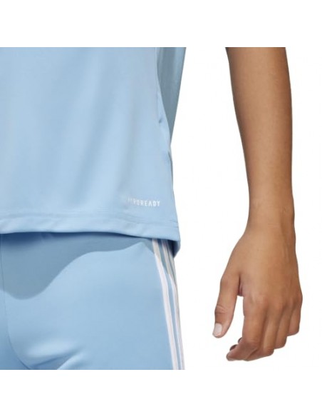 Camiseta de equipos Adidas-SQUA25 JSY Y-JJ0050 GRIS-UNISEX JUNIOR