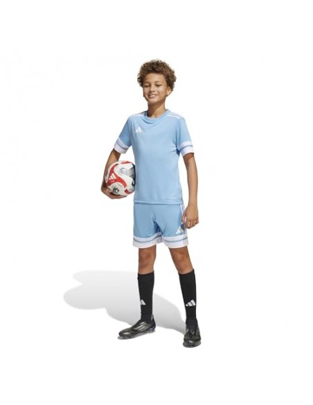 Camiseta de equipos Adidas-SQUA25 JSY Y-JJ0050 GRIS-UNISEX JUNIOR
