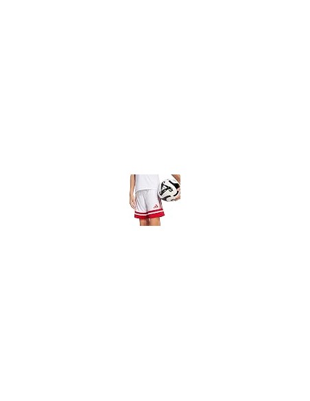 Pantalones de equipos Adidas-SQUA25 SHO Y-JJ2424 BLANCO-UNISEX JUNIOR