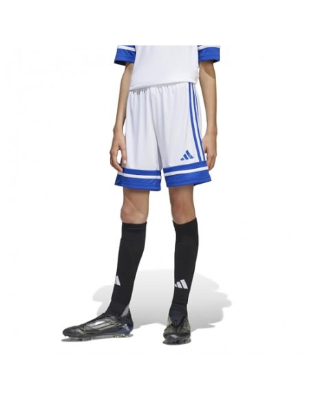 Pantalones de equipos Adidas-SQUA25 SHO Y-JJ2425 BLANCO-UNISEX JUNIOR