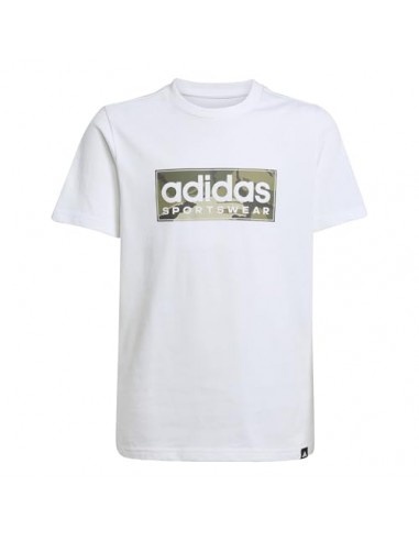 Camiseta manga corta Adidas-B CAMO LIN-JX6871...
