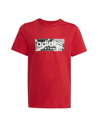 Camiseta manga corta Adidas-B CAMO LIN-JX6868...