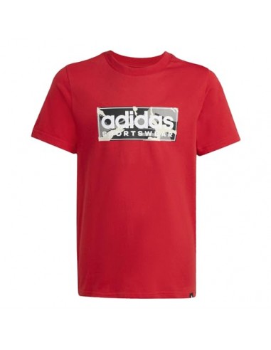 Camiseta manga corta Adidas-B CAMO LIN-JX6868...
