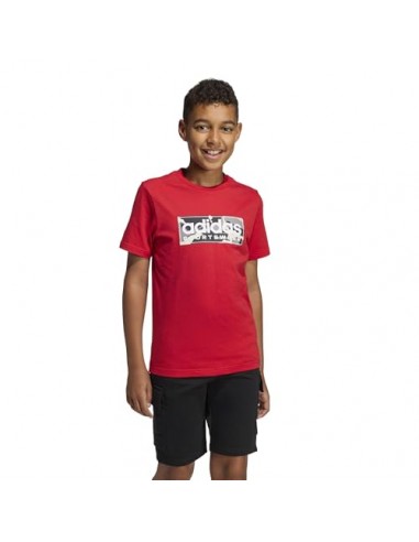 Camiseta manga corta Adidas-B CAMO LIN-JX6868...
