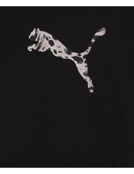 CAMISETA NEGRA PUMA MUJER