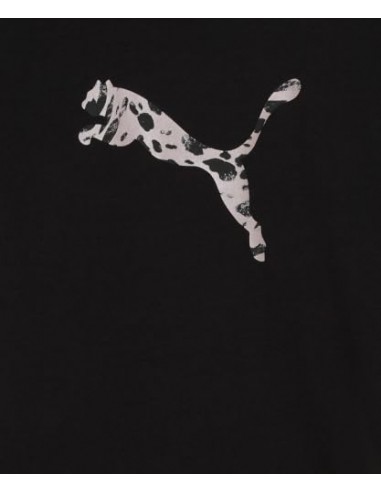 CAMISETA NEGRA PUMA MUJER