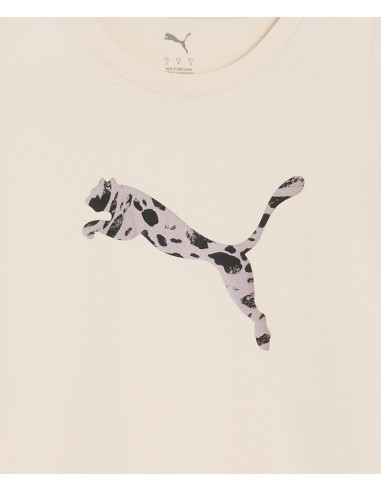 CAMISETA BEIGE LOGO PUMA