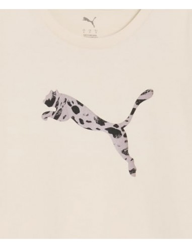 CAMISETA BEIGE LOGO PUMA