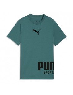 CAMISETA VERDE NIÑO LOGO PUMA 2