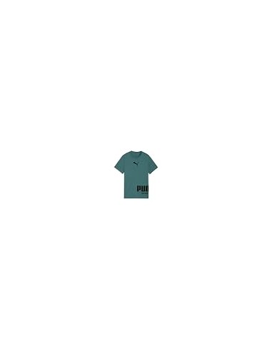 CAMISETA VERDE NIÑO LOGO PUMA