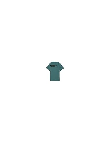 CAMISETA VERDE NIÑO LOGO PUMA
