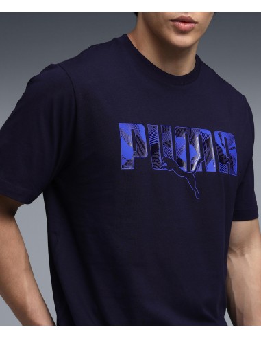 CAMISETA MANGA CORTA AZUL MARINO PUMA
