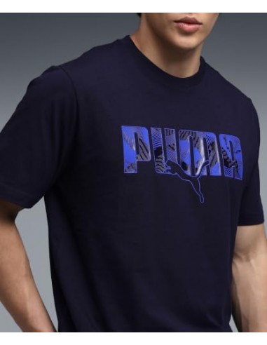 CAMISETA MANGA CORTA AZUL MARINO PUMA