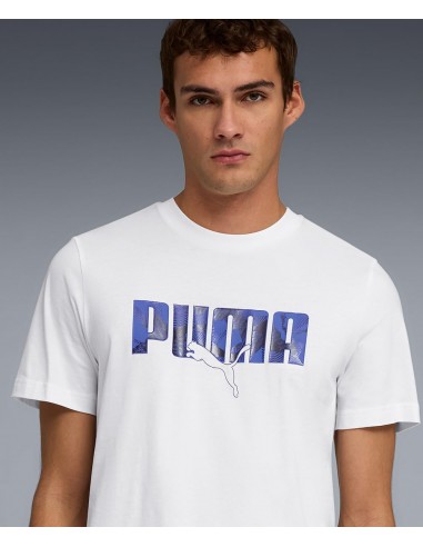 CAMISETA BLANCA LOGO PUMA