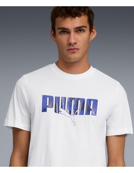 CAMISETA BLANCA LOGO PUMA