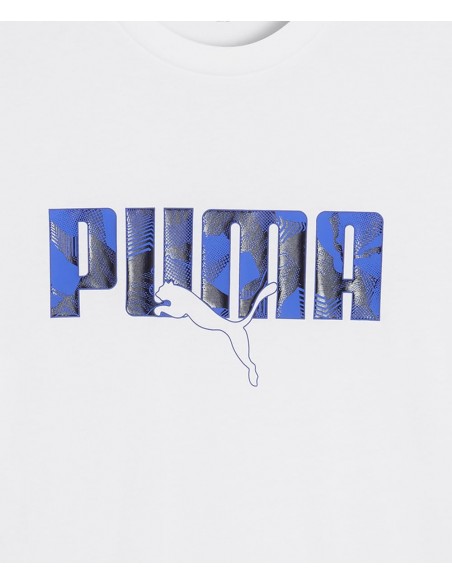 CAMISETA BLANCA LOGO PUMA