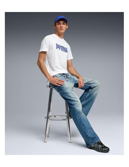 CAMISETA BLANCA LOGO PUMA
