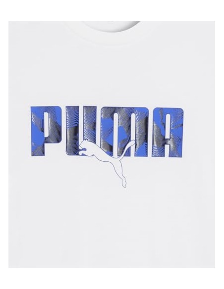 CAMISETA BLANCA LOGO PUMA