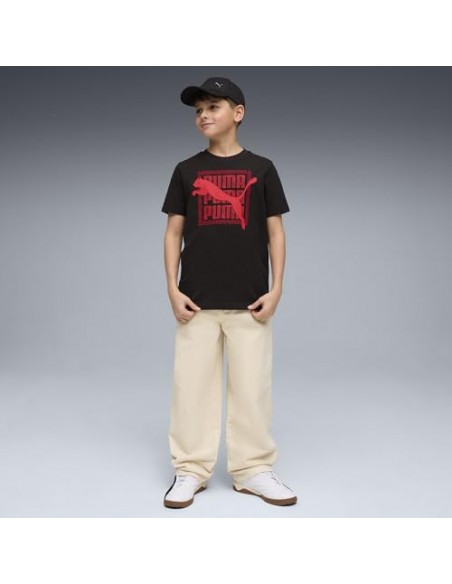 CAMISETA LOGO ROJO NIÑO