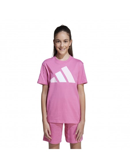 Camiseta manga corta ADIDAS J BL TEE 160-JY0299-ROSA-UNISEX JUNIOR