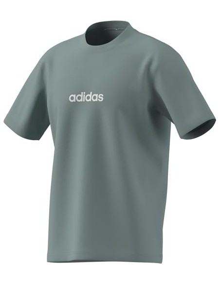 CAMISETA MANGA CORTA VERDE CLARO HOMBRE ADIDAS