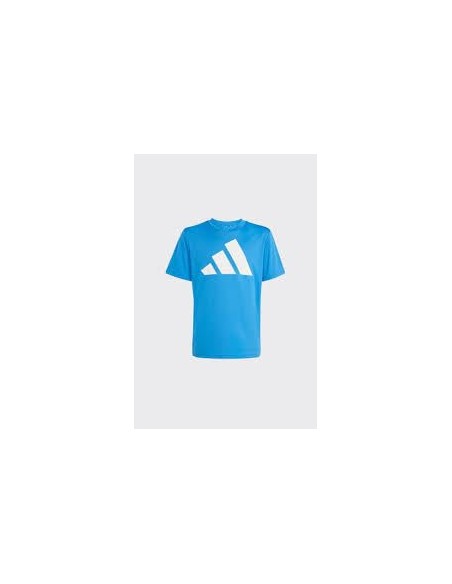 CAMISETA TÉCNICA NARANJA NIÑO MANGA CORTA ADIDAS