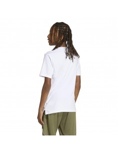 CAMISETA MANGA CORTA BLANCA ADIDAS NIÑO 2