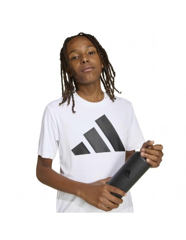 CAMISETA MANGA CORTA BLANCA ADIDAS NIÑO
